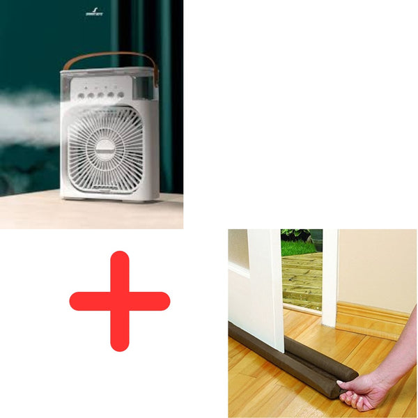 Combo Ventilador + Aislante de Puerta - Frescura y Protección para tu Hogar en Todo Momento