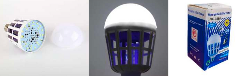 Lámpara Bombillo LED Mata Zancudos - Iluminación Eficiente y Protección contra Insectos