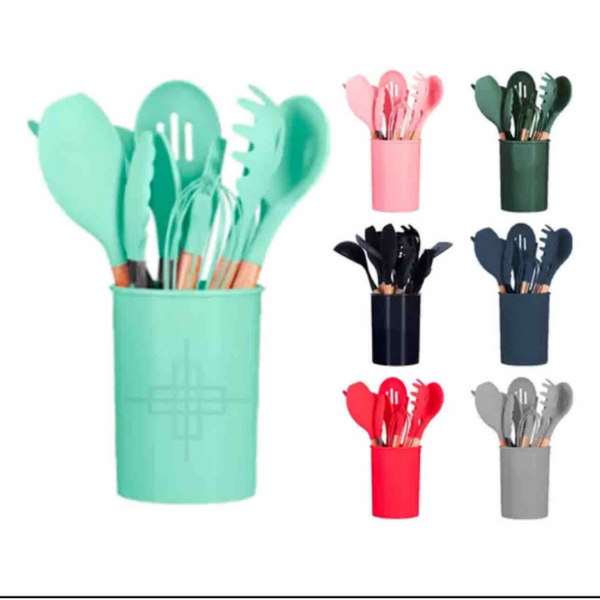 Set de Utensilios de Cocina Premium - Todo lo que Necesitas para Cocinar con Estilo y Comodidad